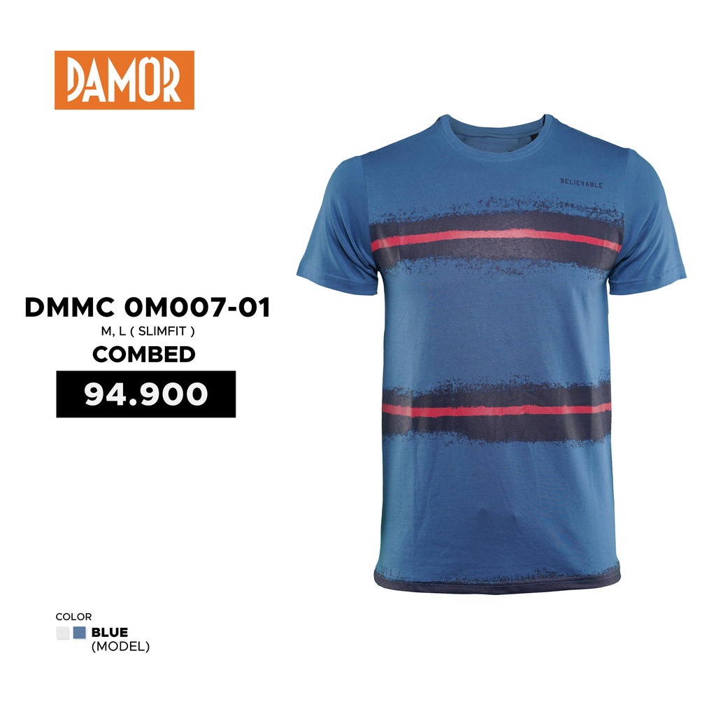 Kaos Pria DAMOR Original. DMMC.0M007 IFHE FASHION