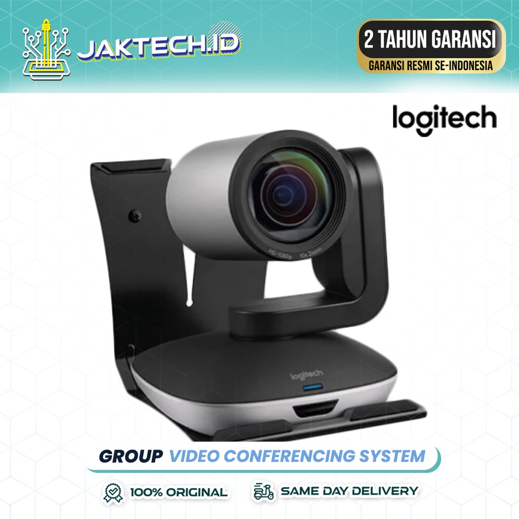 Logitech GROUP Video Conference Cam System Webcam GARANSI RESMI