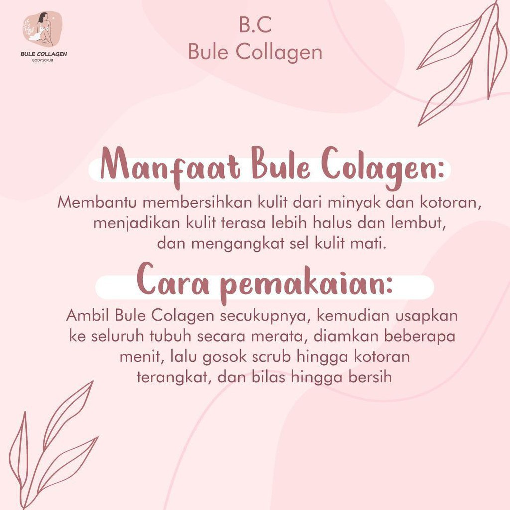 Bule Collagen Brighening Body Scrub