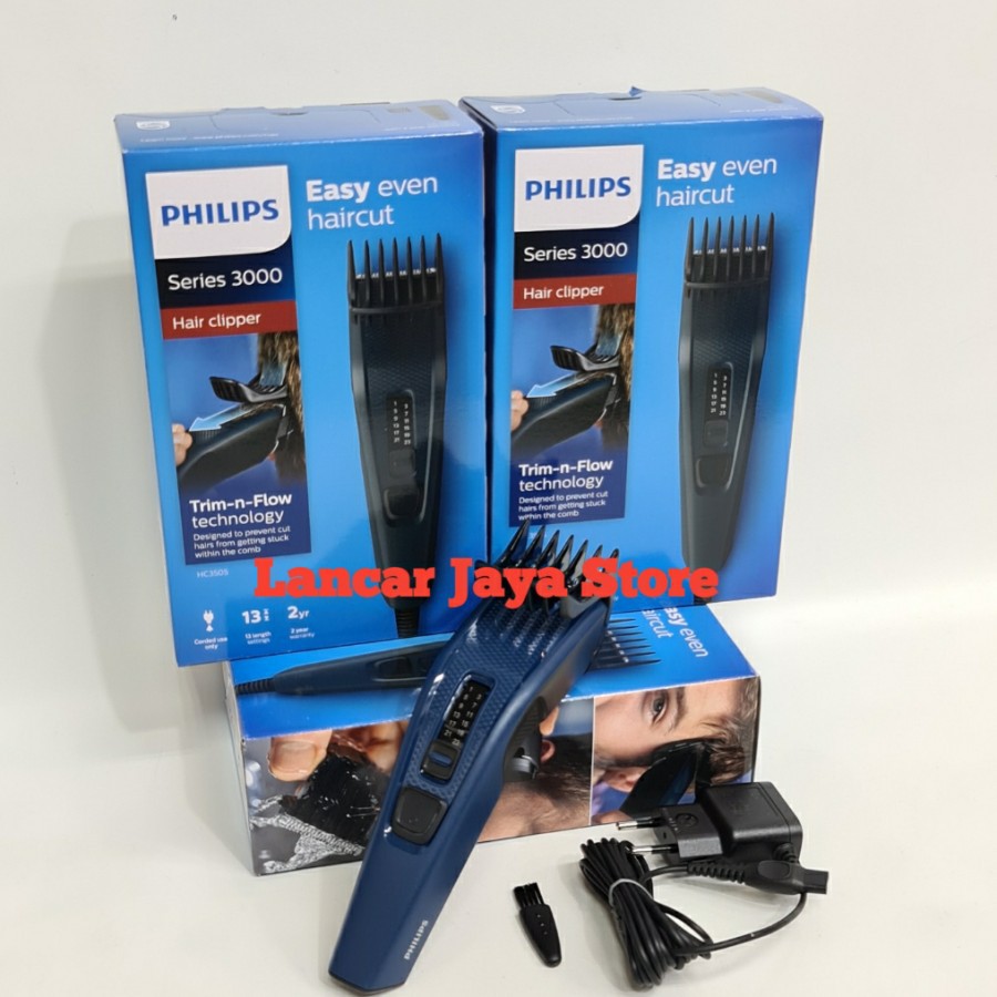 Hair Clipper/Hair Cut/Alat Potong Rambut/Alat Cukur Rambut HC3505 Ori