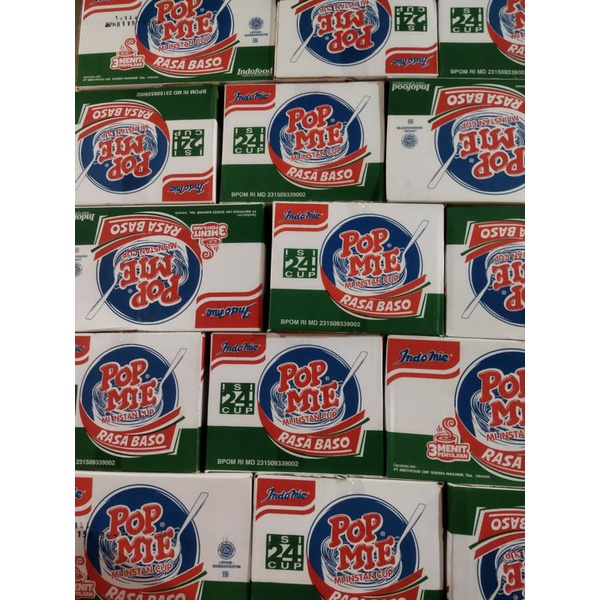 Pop Mie 1 Dus isi 24 Cup Jumbo