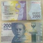 Uang Mainan/Replika uang kertas 2ribu/2000  / 'Urwah al Bariqi