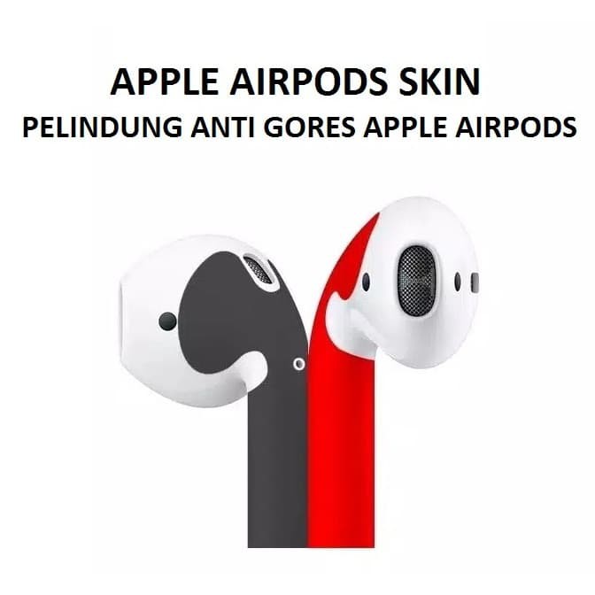 TBI Anti Gores Headset Airpods 1/2 Cover Pelindung Gagang Apple Airpods