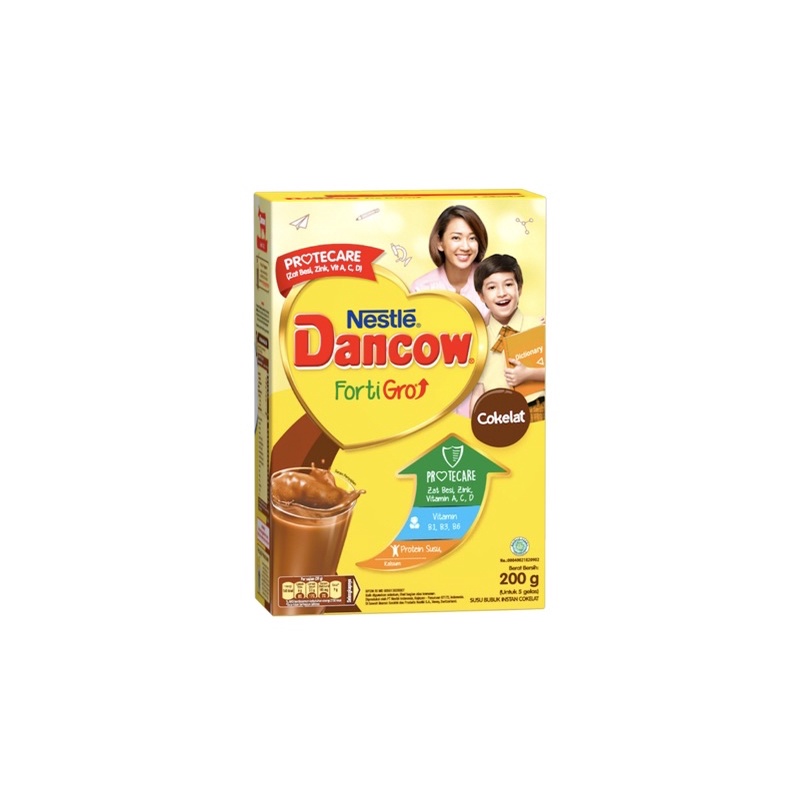 

Dancow FortiGro Susu Bubuk Instan Cokelat 200gr