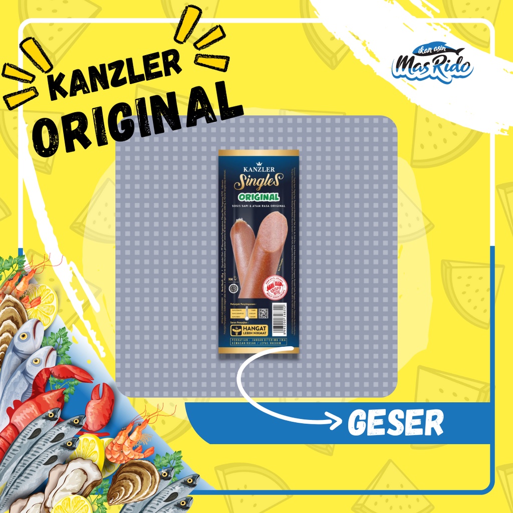 

Sosis Kanzler Singles Hot Sosis Singles Keju Sosis Singles Original Sosis Siap Saji