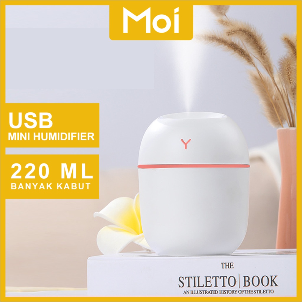 Moi 220ML Humidifier Diffuser USB Mini / Cute Humidifier