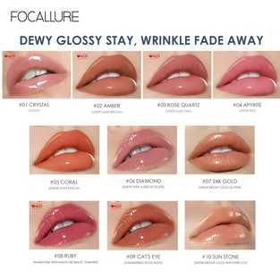 ★ BB ★ Focallure Plump High Shine Lip Glow | Lip Gloss FA 153 | FA153