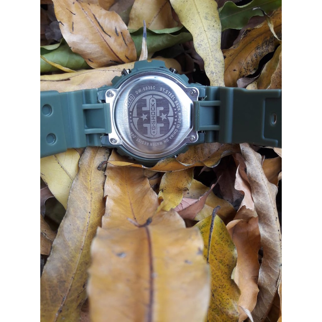 NEW ARMY !!! DW 6900 GSHOCK CASIO JAM TANGAN PRIA LORENG ARMY KEREN