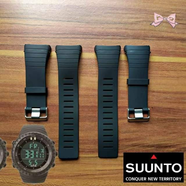Tali Jam Tangan Suunto Core Rubber Strap Tali Jam SUUNTO CORE HITAM