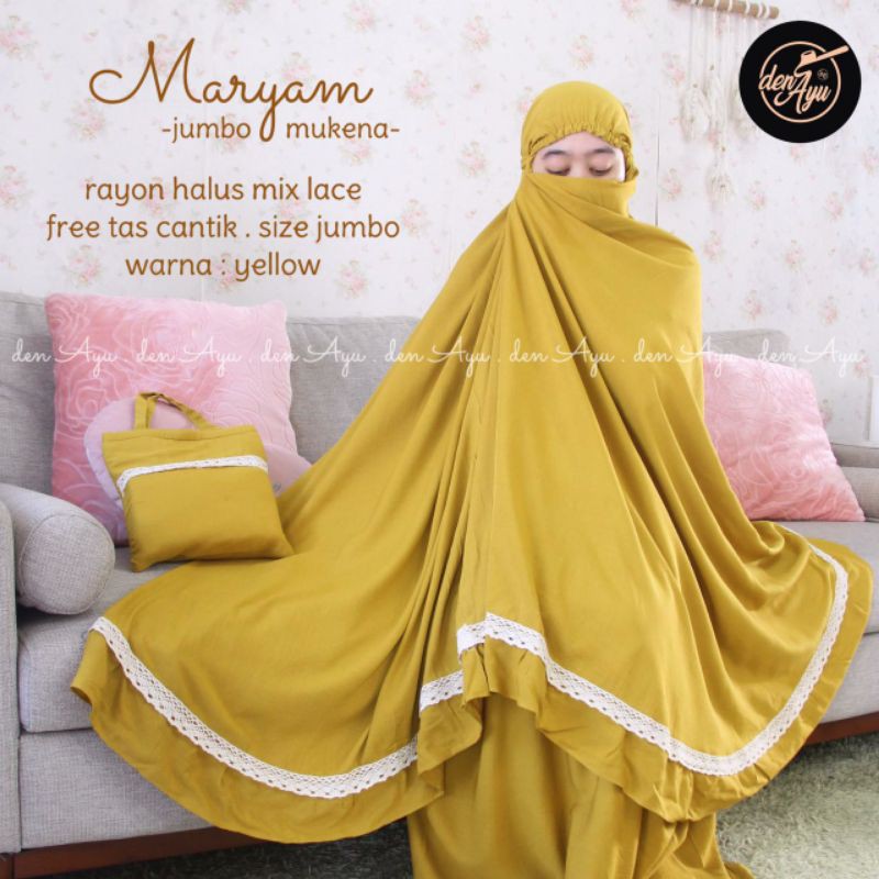 NEWW MUKENA MARYAM JUMBO by DENAYU