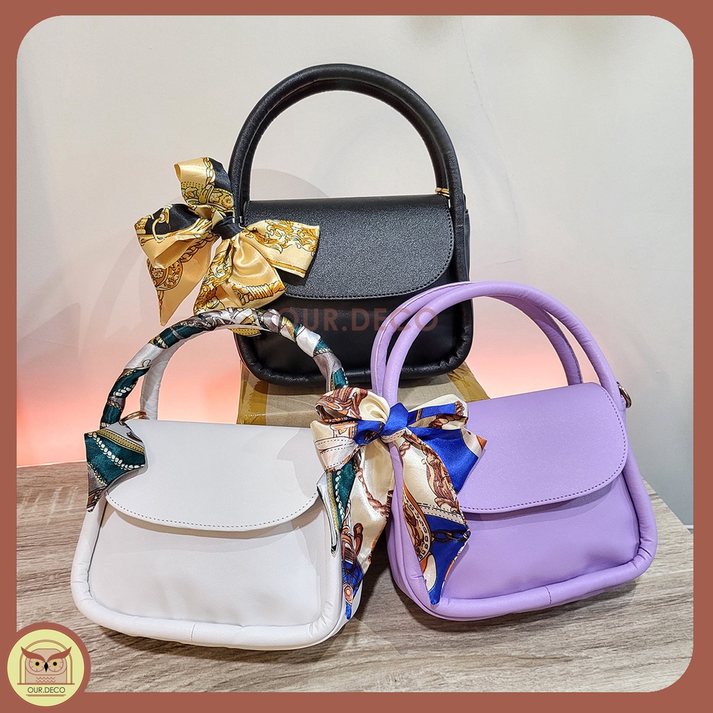 Tas Bahu Wanita Terbaru Lucu Kekinian Cocok Untuk Pesta Free Scraf