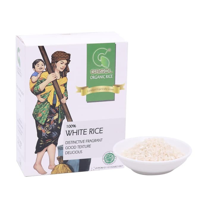 

GASOL Organik Beras Putih 300Gr / Makanan Bayi