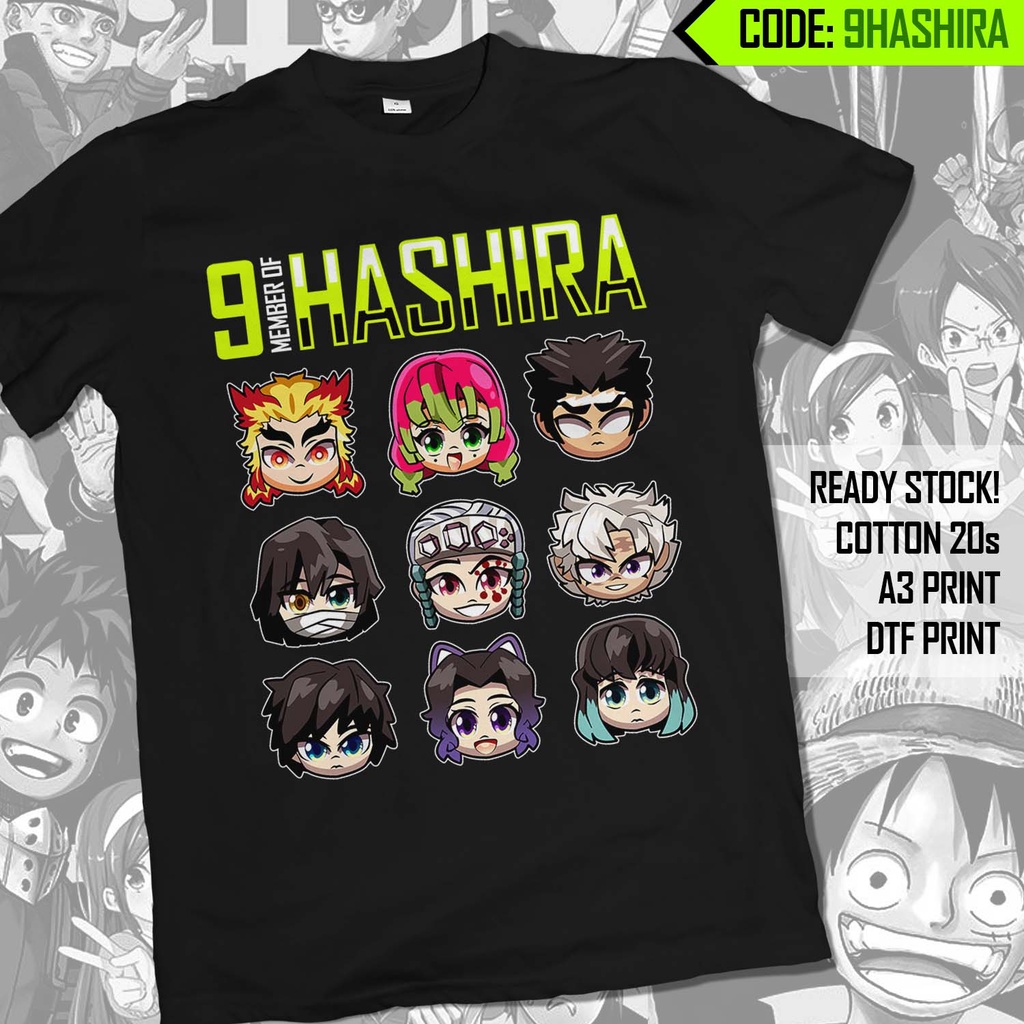 READY STOCK! KAOS KIMETSU NO YAIBA, Demon Slayer. Tanjiro, Zenitsu, Rengoku.