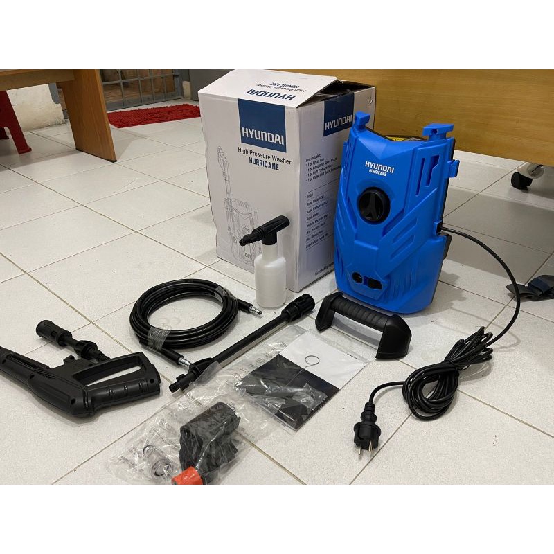 JET CLEANER HYUNDAI alat cuci motor mobil ac pompa steam stim tekanan tinggi Doorsmeer portable