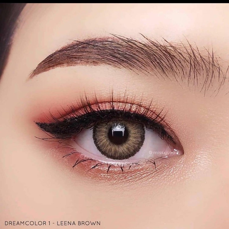 softlens dreamcolor Leena brown