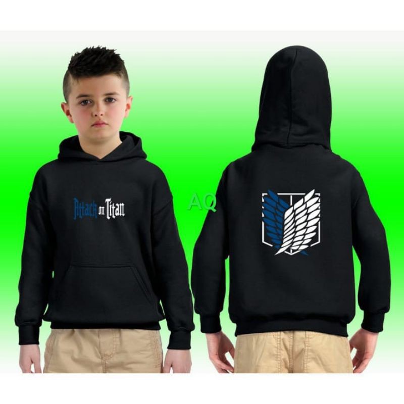 JAKET ANAK LAKI LAKI ATTACK ON TITAN - JAKET ATTACK ON TITAN ANAK - HOODIE ANAK ATTACK ON TITAN