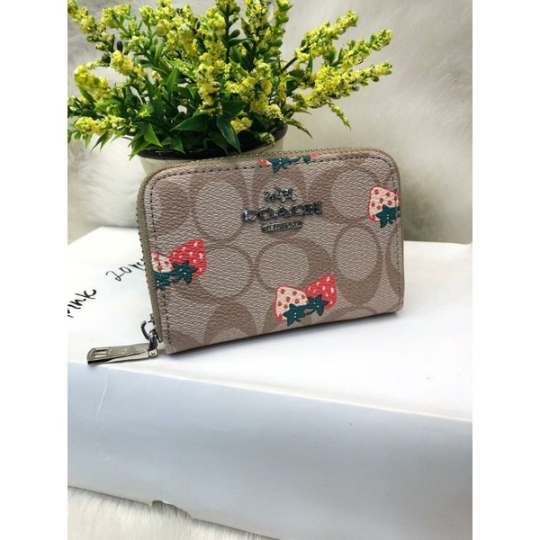 New Dompet Card 021-1 Coach Motif BAHAN WP IMPORT SEMPREM