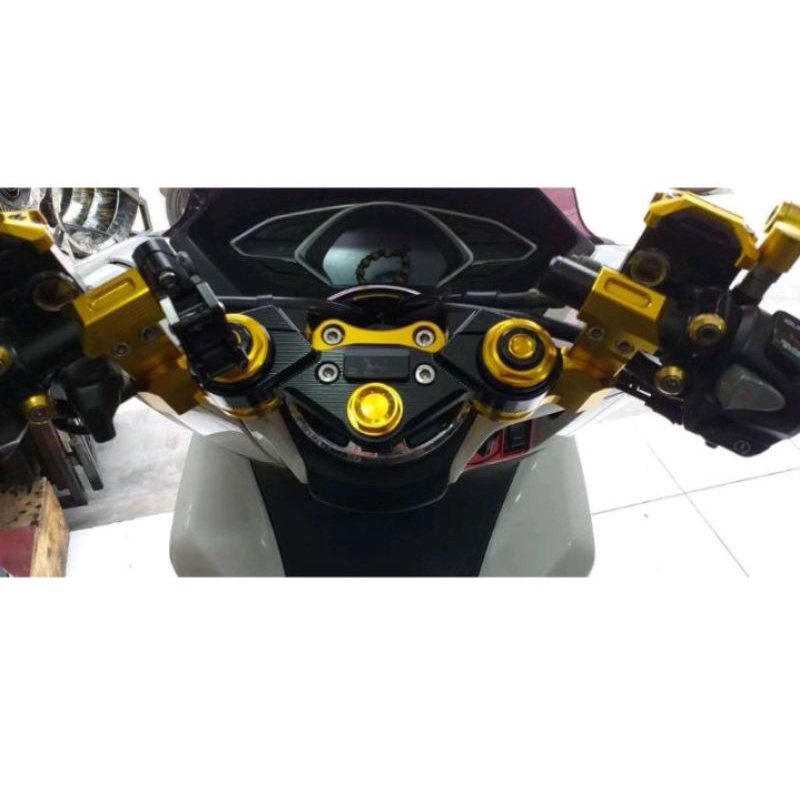 stang jepit nmax stang variasi nmax merk BIONDI full cnc