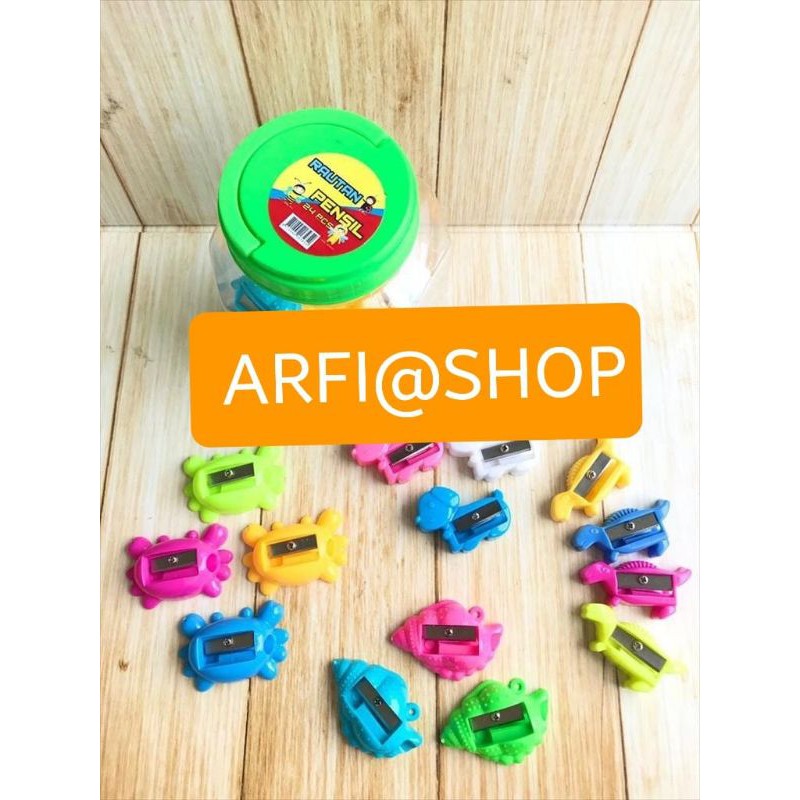 

Rautan Pensil Karakter Hewan (1 Pcs)