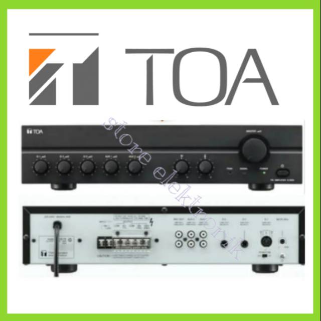 Amplifier Ampli Toa ZA 2060 Power 60 Watt