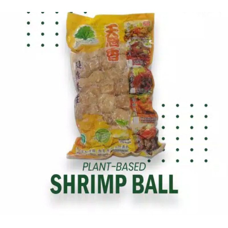 

Tian En Xiang Bakso Udang / Baso Vegetarian 450 gr / Shrimp Ball