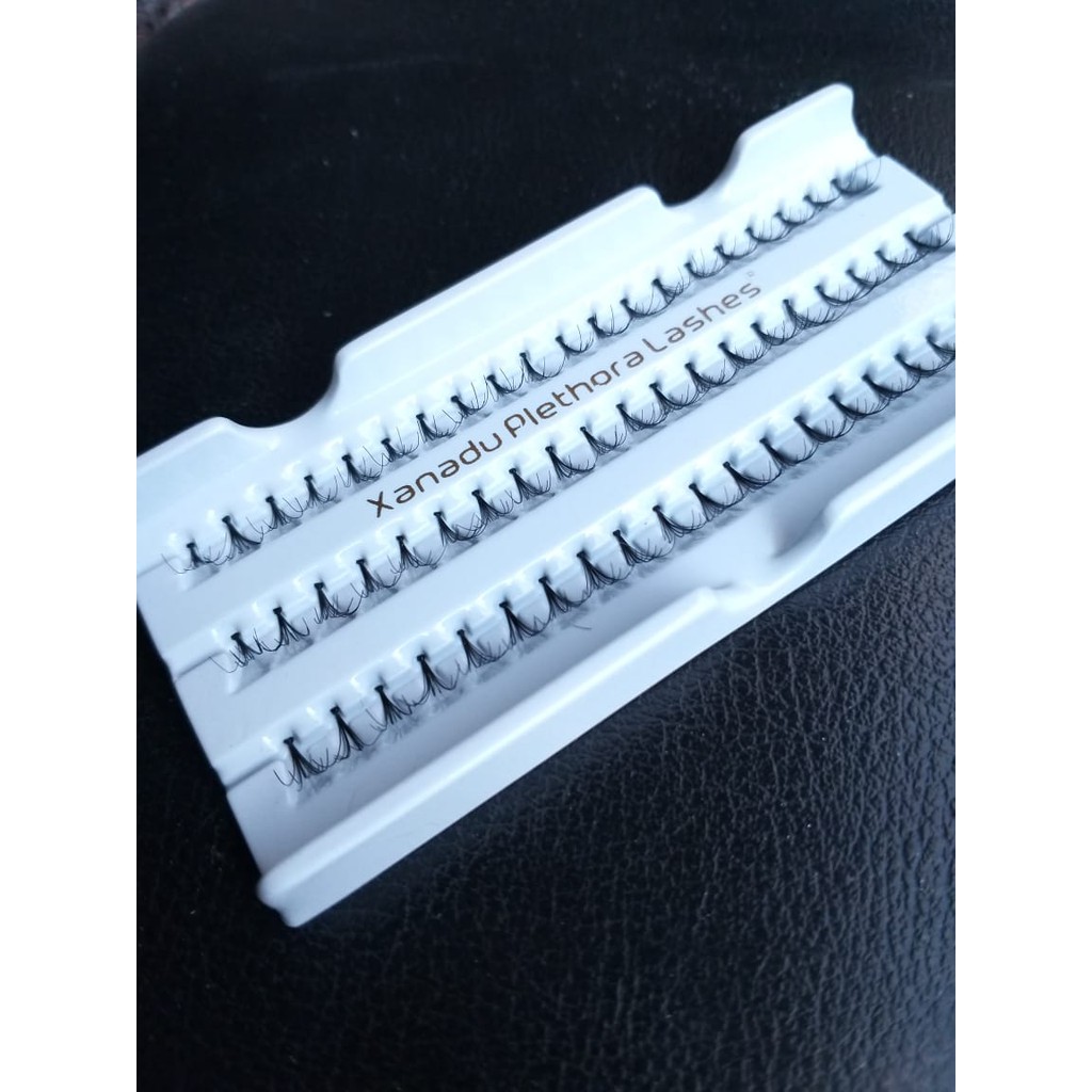 [ Extra Lentik Curly ] Xanadu Plethora Lashes - Bulu Mata Tanam  lentik - Individual Lashes