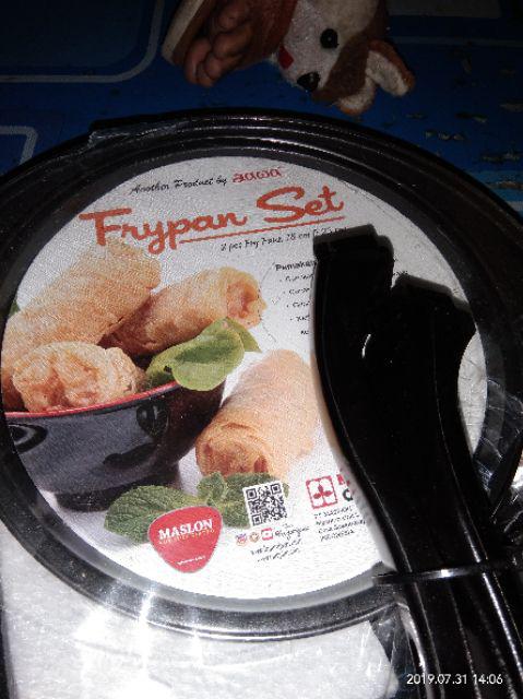 Fry Pan Set Maspion Isi 2 Pcs Fry Pan