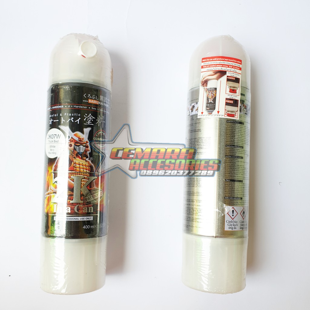 

Termurah Pilox Samurai Paint 2K07W Epoxy Truck Bed White 400ml - Cat Semprot