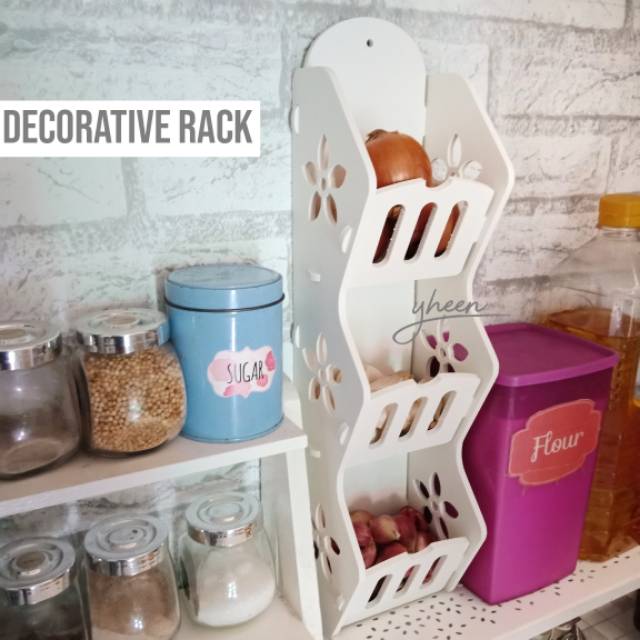 Decorative Rack / Rak Serbaguna / Rak bawang