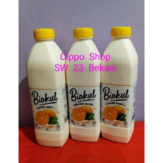 

Biokul Yogurt Drink ORANGE 1 liter, TERMURAH PROMO