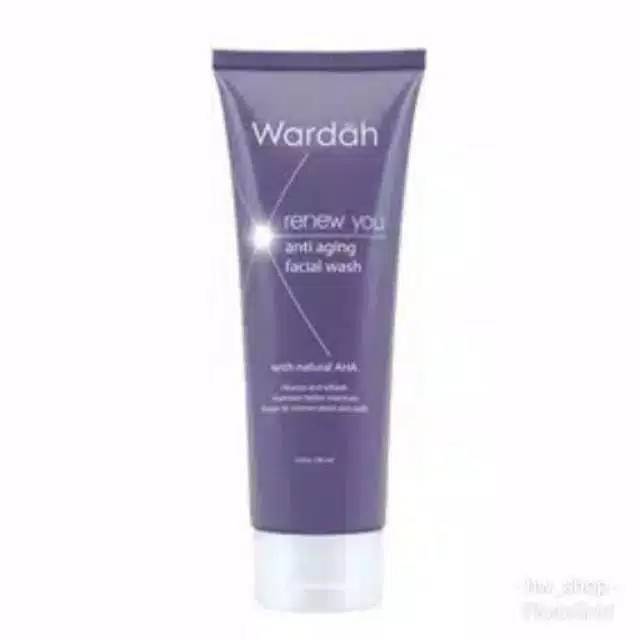 Wardah Renew You Aging Facial Wash 100 ML . Wardah Pembersih Wajah
