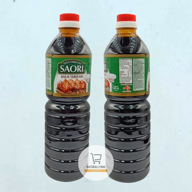 Saori Saus Teriyaki 1L /Saori Teriyaki Sauce 1000mL