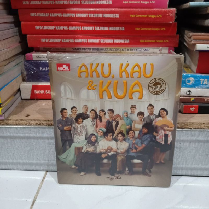 obral buku murah Novel best seller // remaja // wattpad // fantasi // sastra // fiksi // non fiksi part 30-Aku kau KUA 33