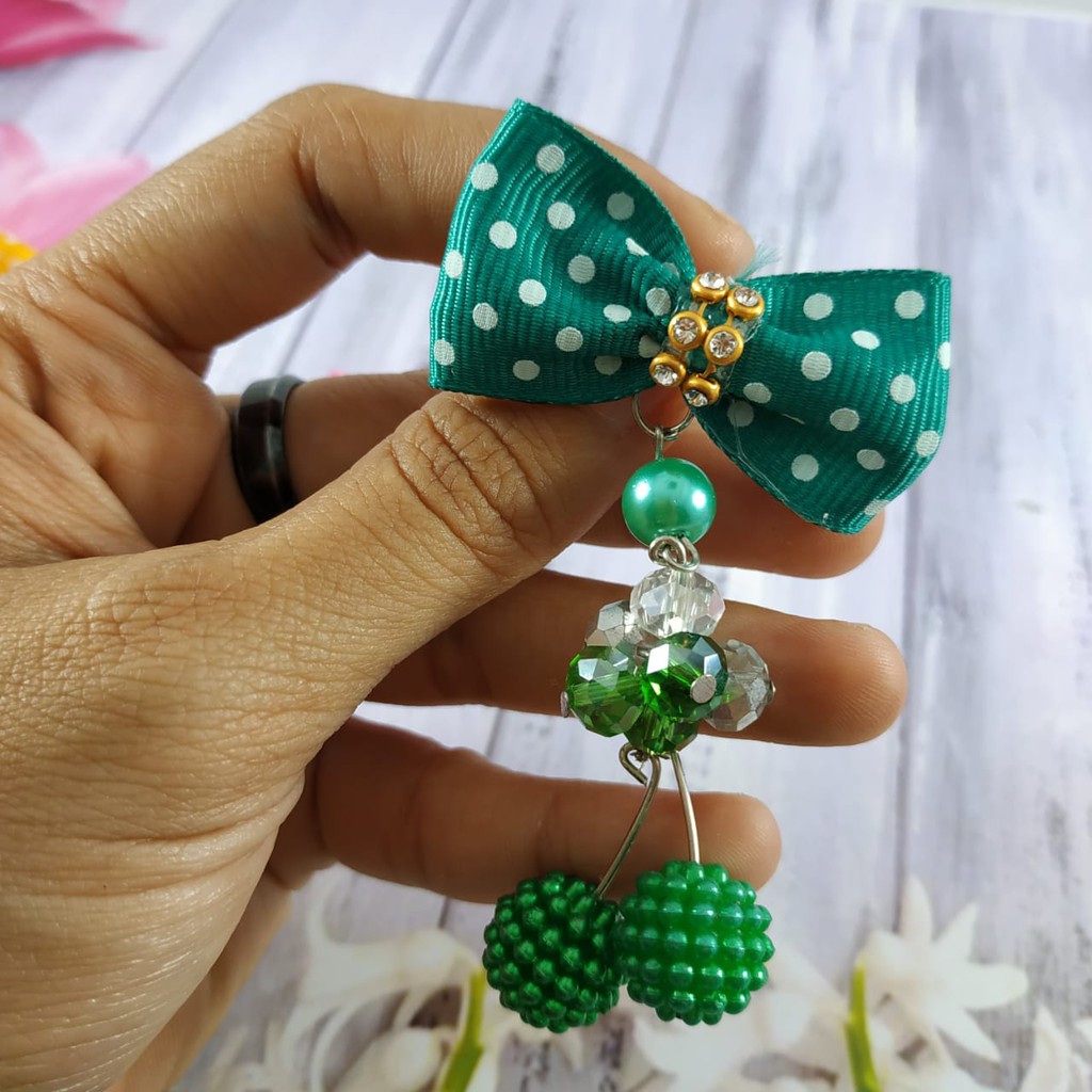 Bros Pita Juntai Bros pita  Ring Pandora Bros Kristal  aksesories wanita Handmade  Tokopelanginicer