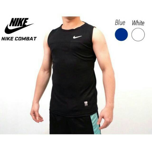 SINGLET BASELAYER BAJU MANSET OLAHRAGA / GYM / FITNESS NIKE COMBAT GRADE KGI HLG KG