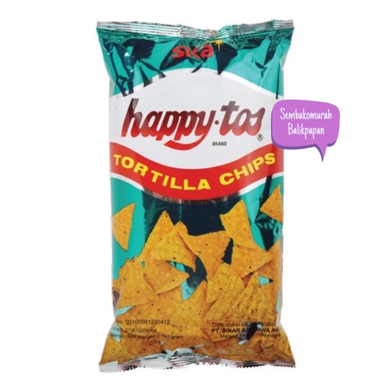 

happy tos tortilla chips 160gr (random)