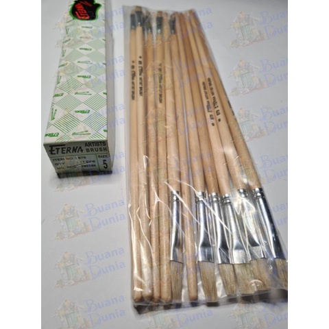 

Kuas Gambar Eterna 5 Inch | Kuas Lukis | Artist Paint Brush | ATK