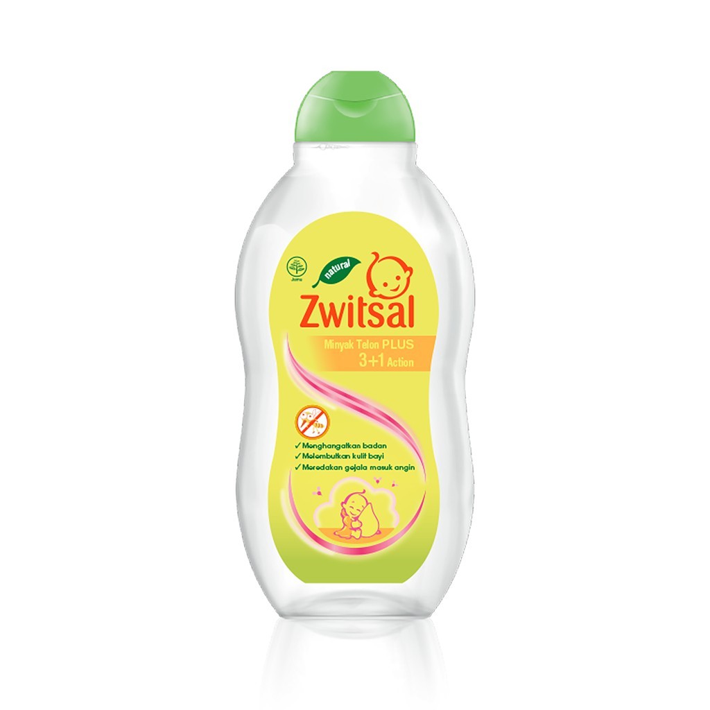 Zwitsal Natural Minyak Telon &amp; Minyak Telon Plus 100ml