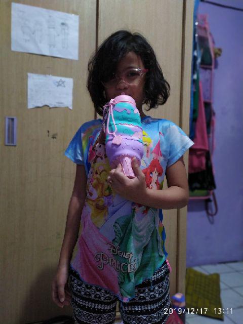 Sale!! Smiggle Ball Silicon Drink Bottle / Smiggle Icecream / Smiggle Silicon Squish Bottle