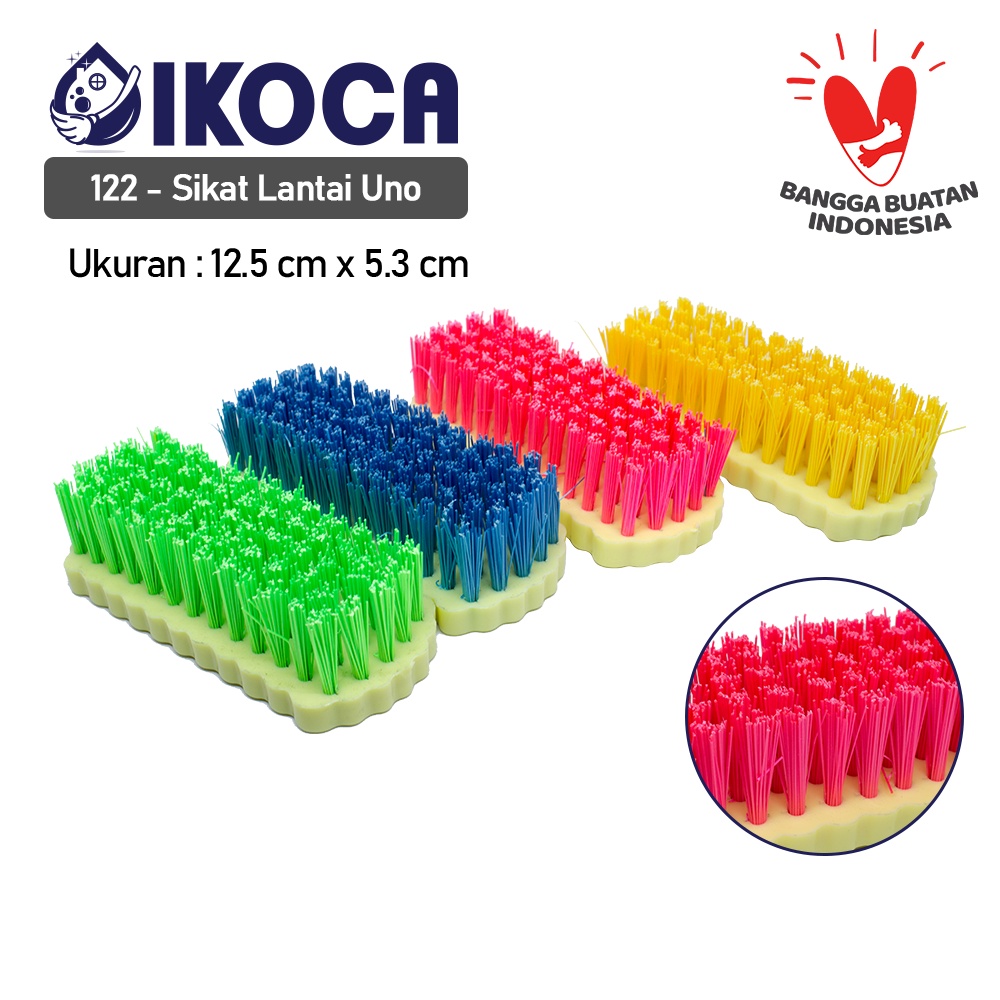 Sikat Toilet UNO Sikat WC Sikat Lantai Plastik Sikat IKOCA IKO-122