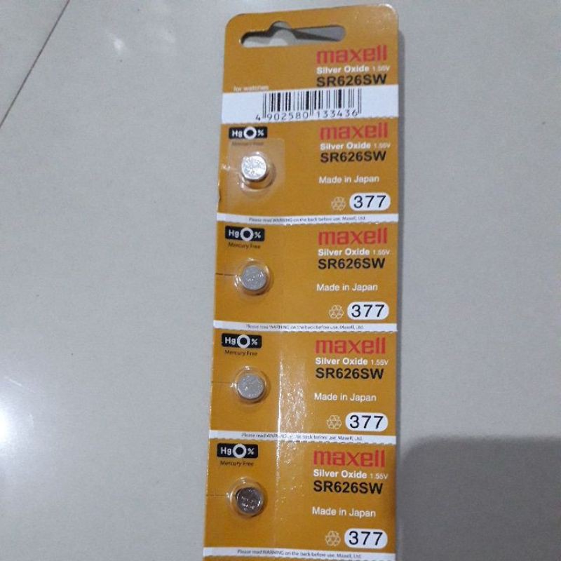 Baterai Jam Tangan Maxell 626