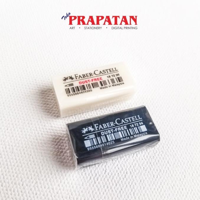 

PENGHAPUS HITAM DUST FREE FABER CASTELL / ERASER - 187294 HITAM
