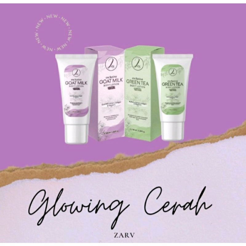 TERBATAS‼️ PAKET EXCLUSIVE LOTION PEMUTIH BADAN PERMANEN DOSTING BPOM //  zarv.skincare