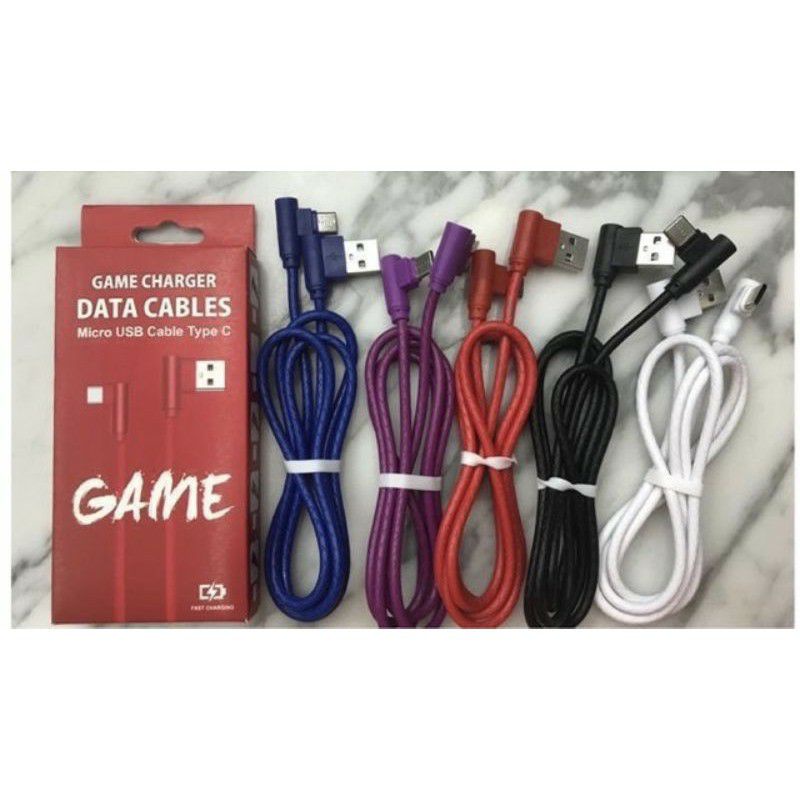 KABEL DATA GAMING 100% 2.4A QUALCOM 3.0 FAST CHARGING
