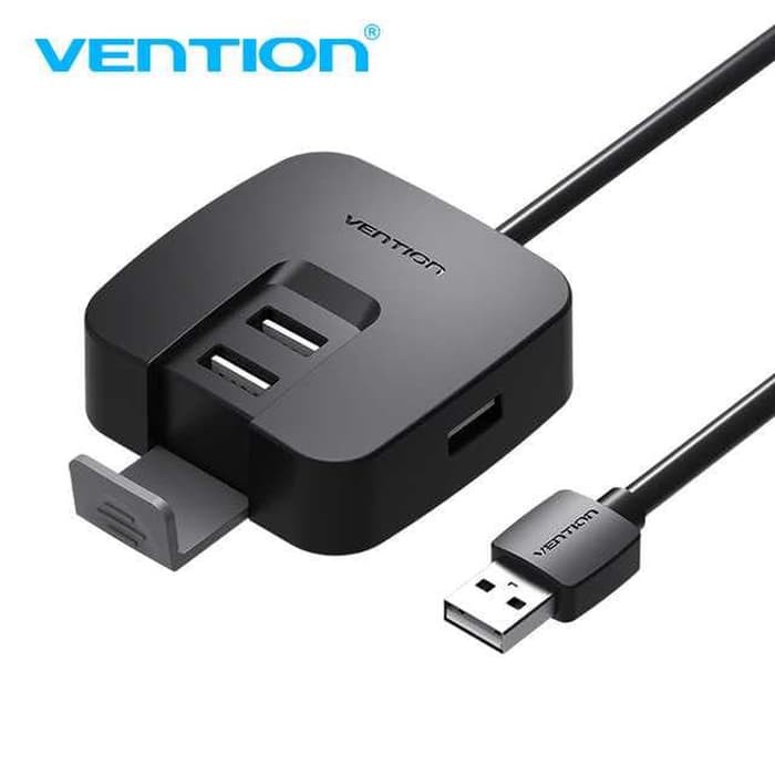 Vention USB Hub 2.0 4 Port dengan Micro USB Power Supply