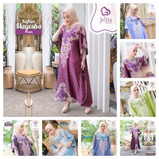 Kaftan Mayesha by Jelita Muslimah Jelgant Ori