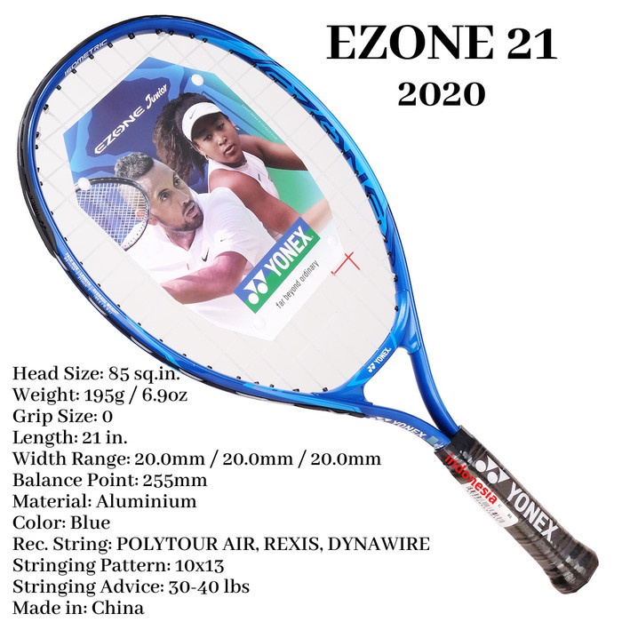 EZONE JUNIOR 21 Deep blue 2020 Yonex - raket tenis