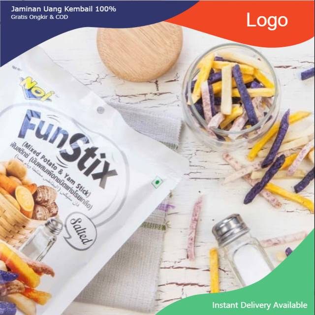 

NOI FunStix - Fun Stix - Fun Stick Vegan & Vegetarian