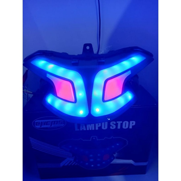 LAMPU STOP PCX LOKAL LED/STOPLAMP PCX LOKAL/LAMPU STOP LAMP PCX CHEMS