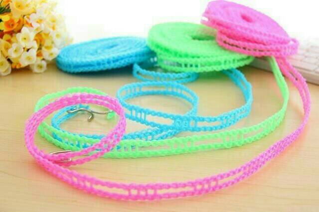 tali jemuran praktis 5 meter clothes line laundry